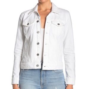 Lucky Brand Tomboy Trucker Jacket (White)